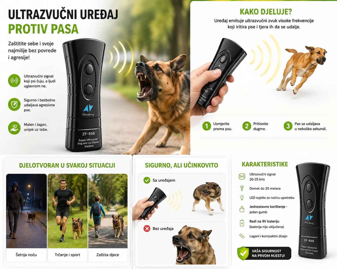 Ultrazvučni uređaj protiv pasa 2