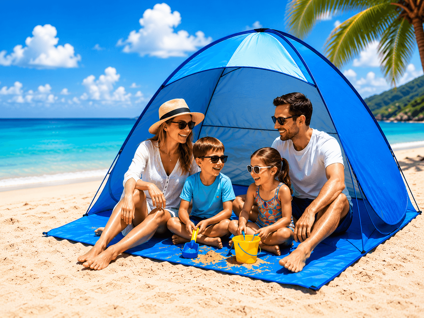 Porodični Šator Za Plažu